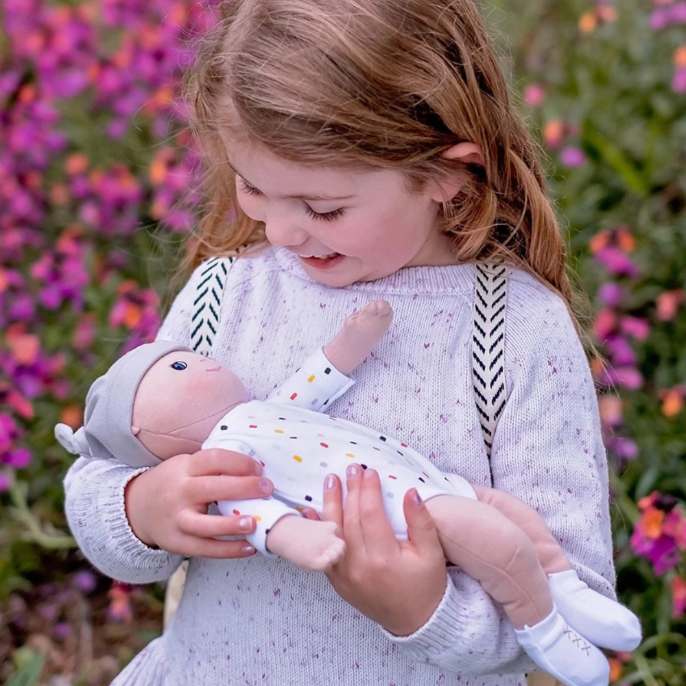 Gender Neutral Organic Doll Tikiri Bonikka Inquisitive by Nature