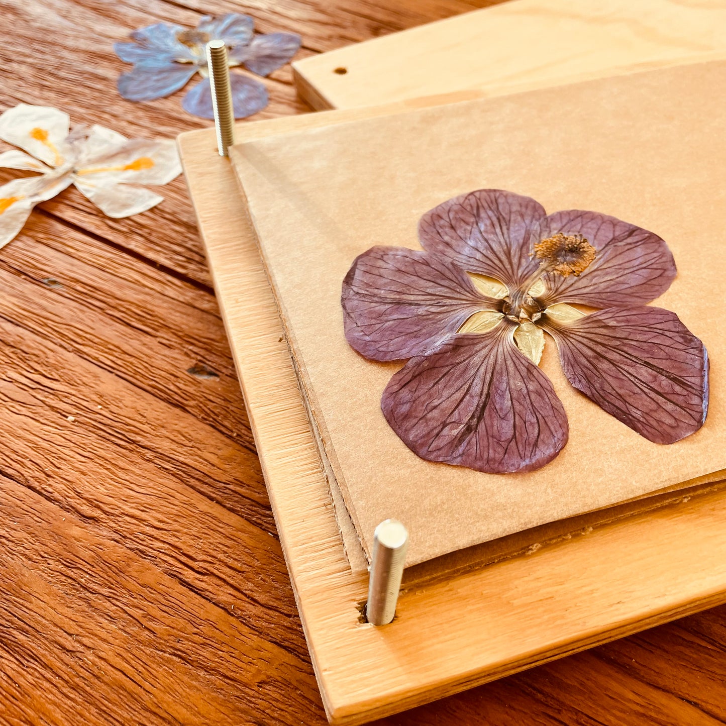 Wooden Flower Press