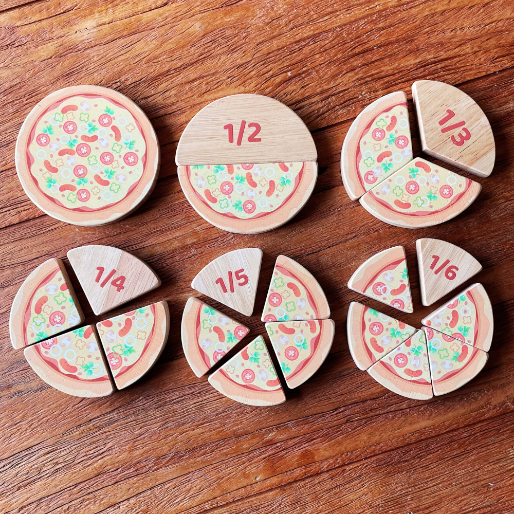 Pizza Fraction Learning Kit