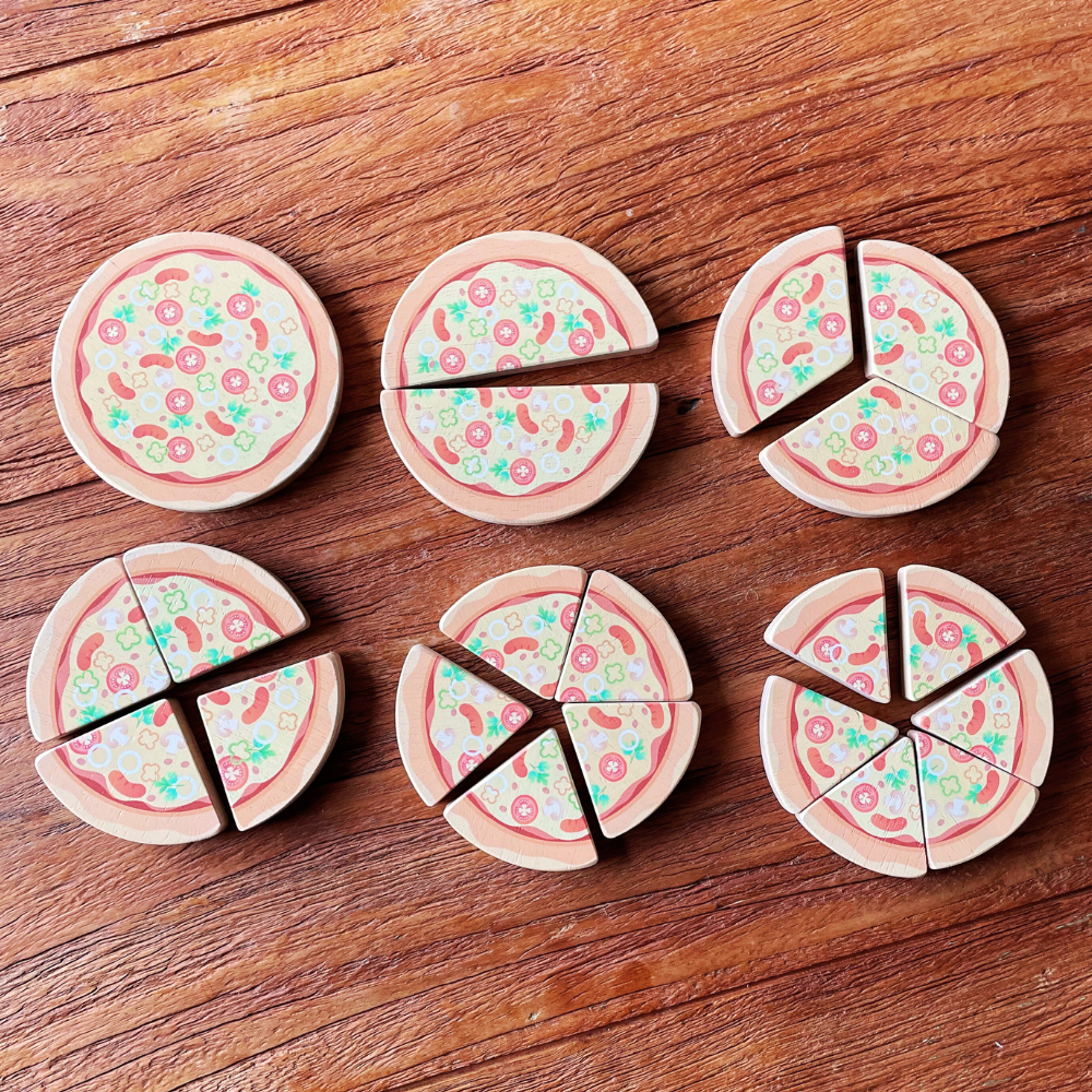 Pizza Fraction Learning Kit