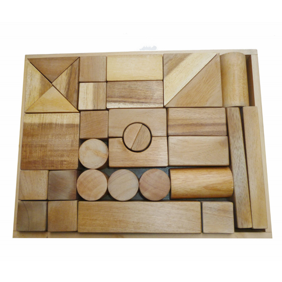CLEARANCE Natural Wooden Blocks