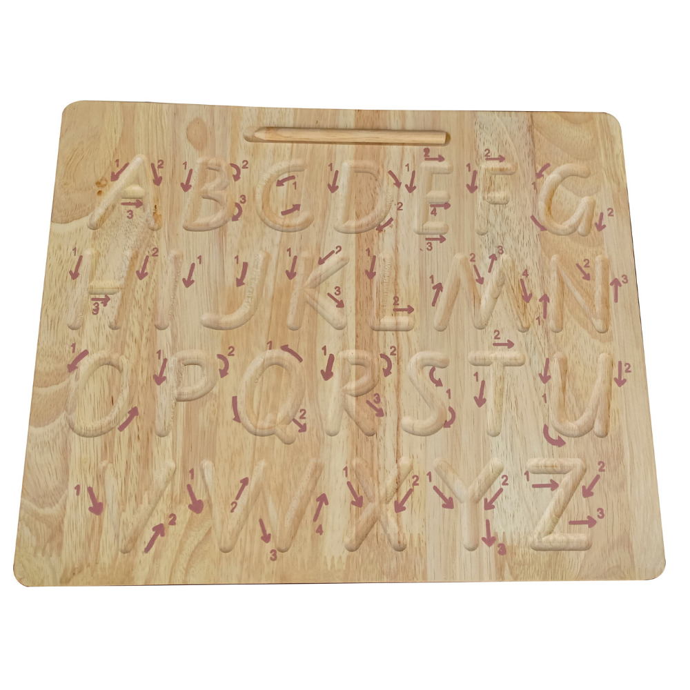 Capital Letter Writing Board Educational Toy Inquisitive by Nature