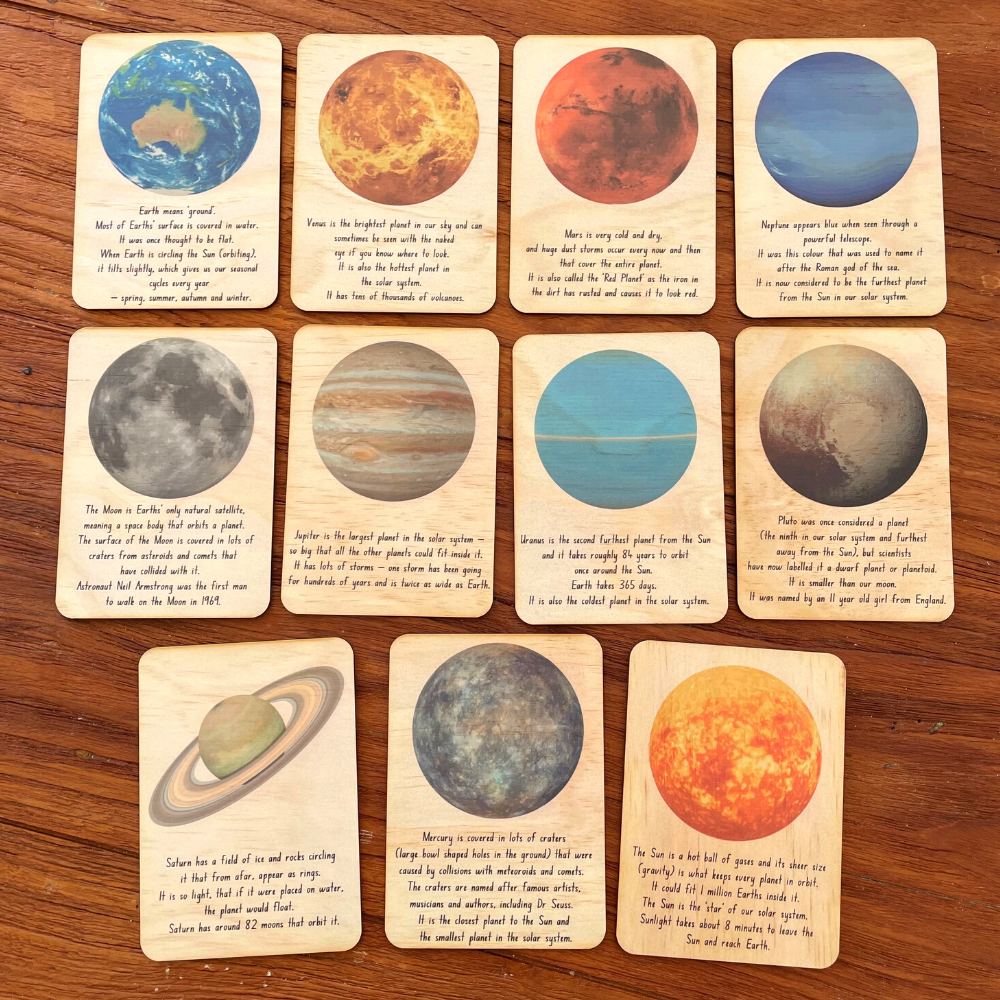 SECONDS Space Cards