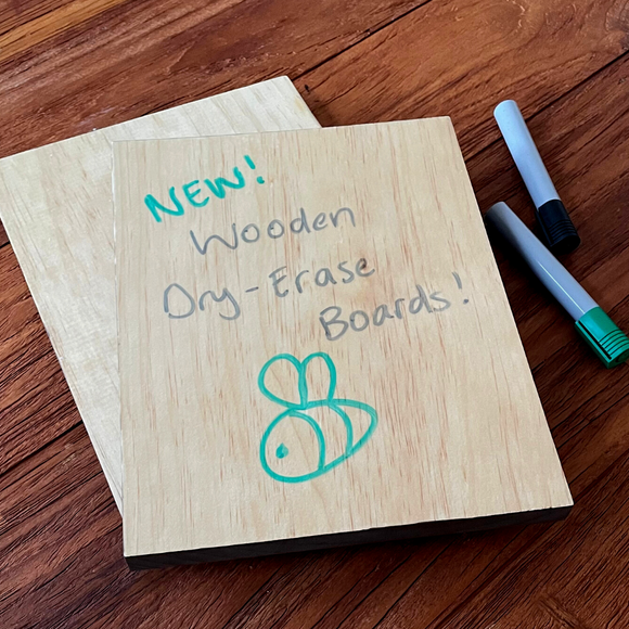 Wooden Dry Erase Board