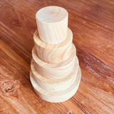 Natural Stacking Bowls