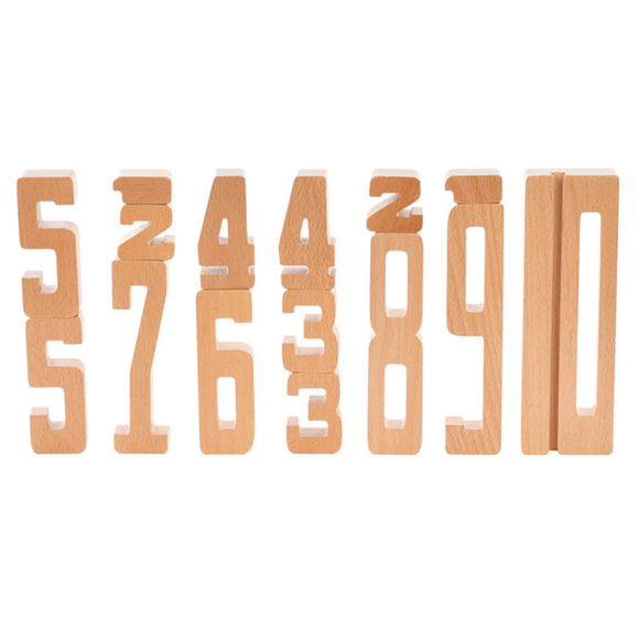 Wooden Educational Numbers