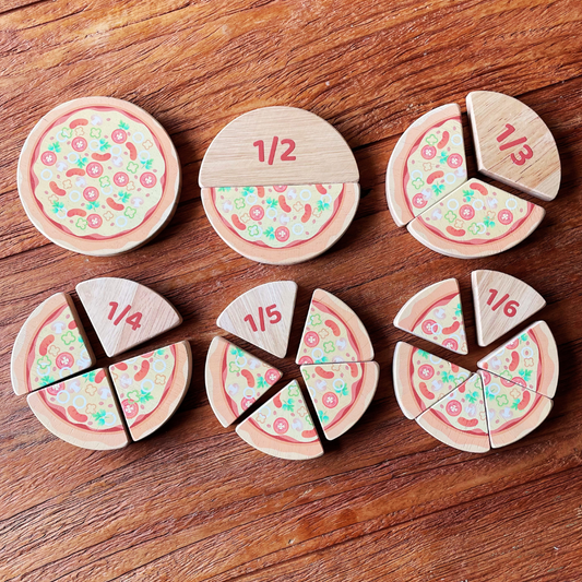 Pizza Fraction Learning Kit