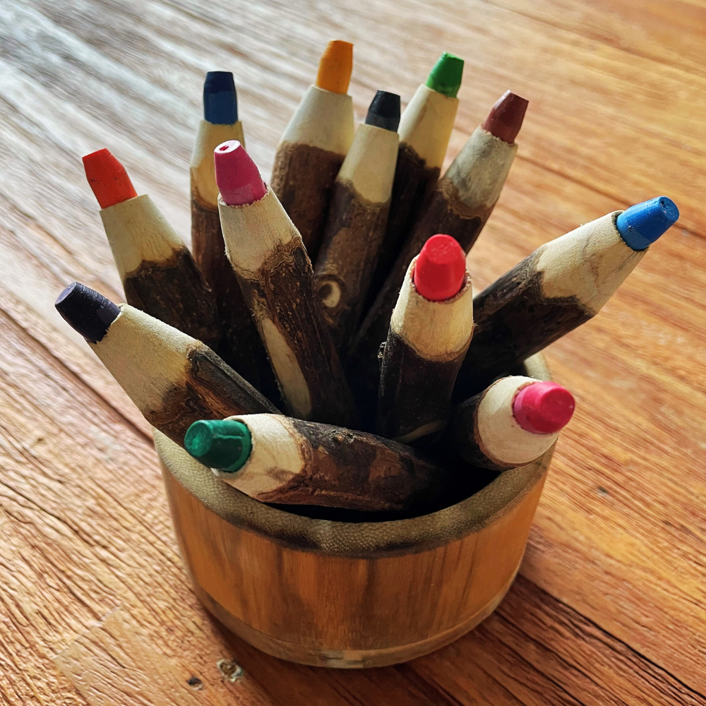 Tree Coloured Pencils