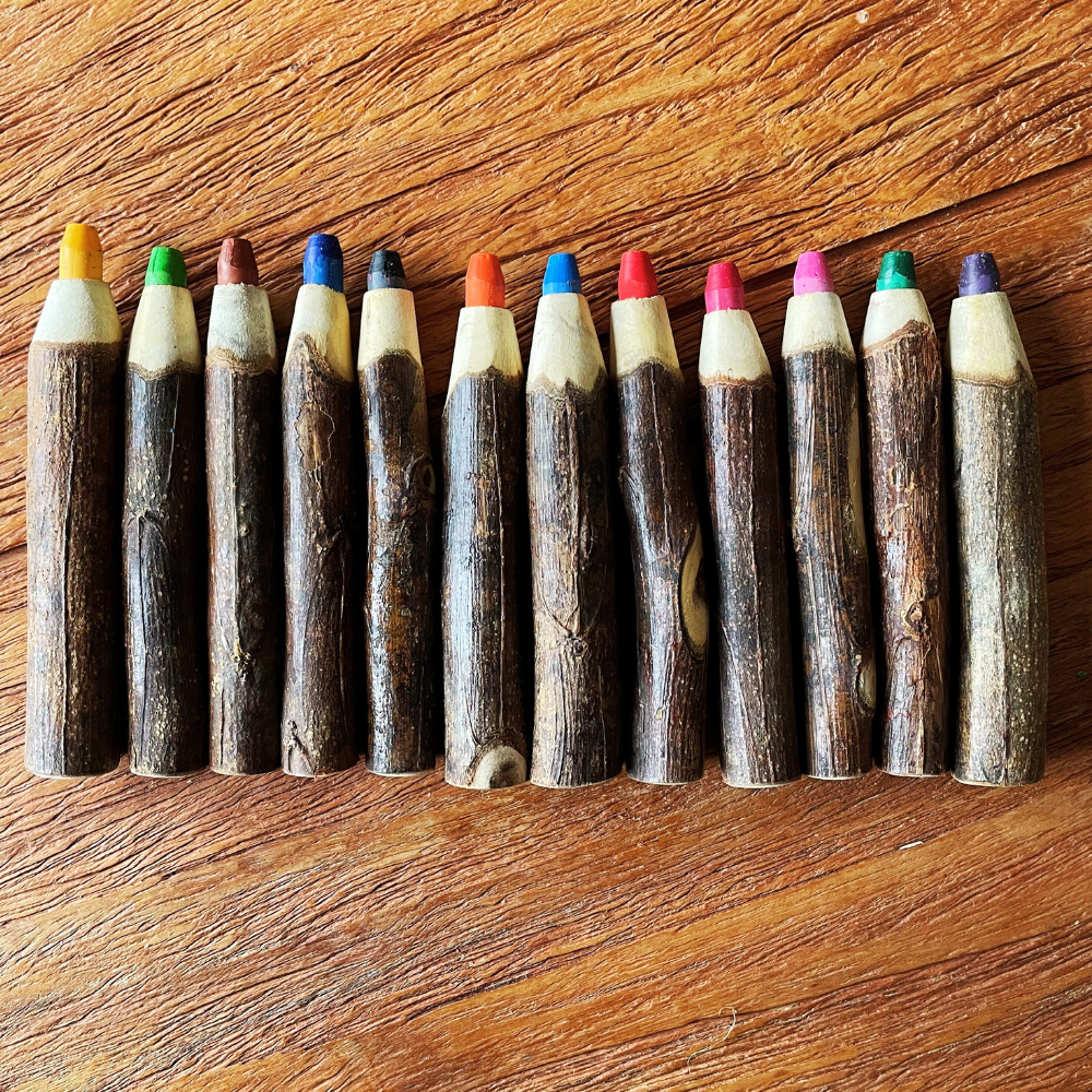 Tree Coloured Pencils