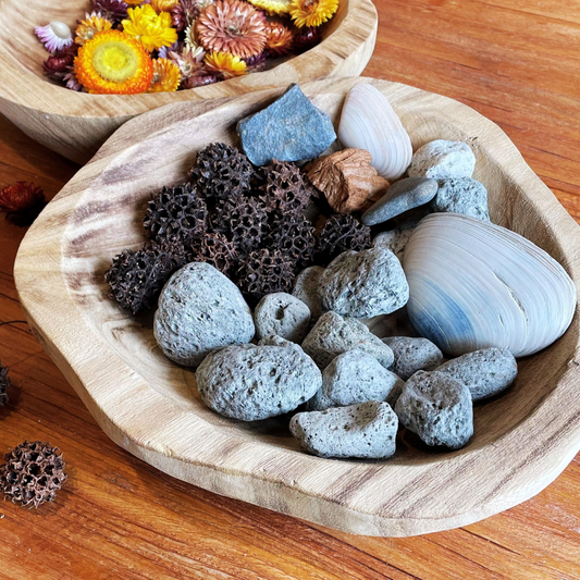 Large Wooden Sorting & Loose Parts Bowl