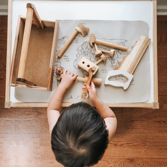 Wooden Tool Play Set