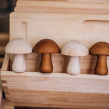 Two Tone Mushroom Loose Parts