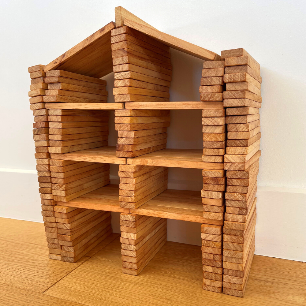 Natural Building Planks (200 pieces)
