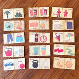CLEARANCE Wooden Puzzle Set - Opposites