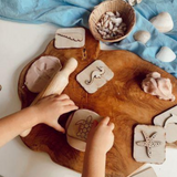 CLEARANCE Wooden Stampers Set - Sea Life