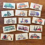CLEARANCE Wooden Puzzle Set - Workers & Wheels